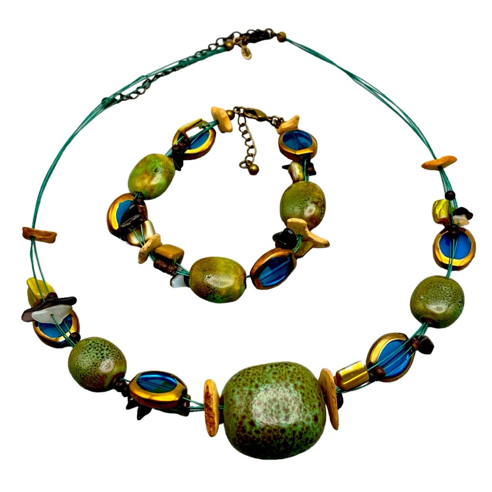 Premier Design “Island Girl” Necklace & Bracelet Set